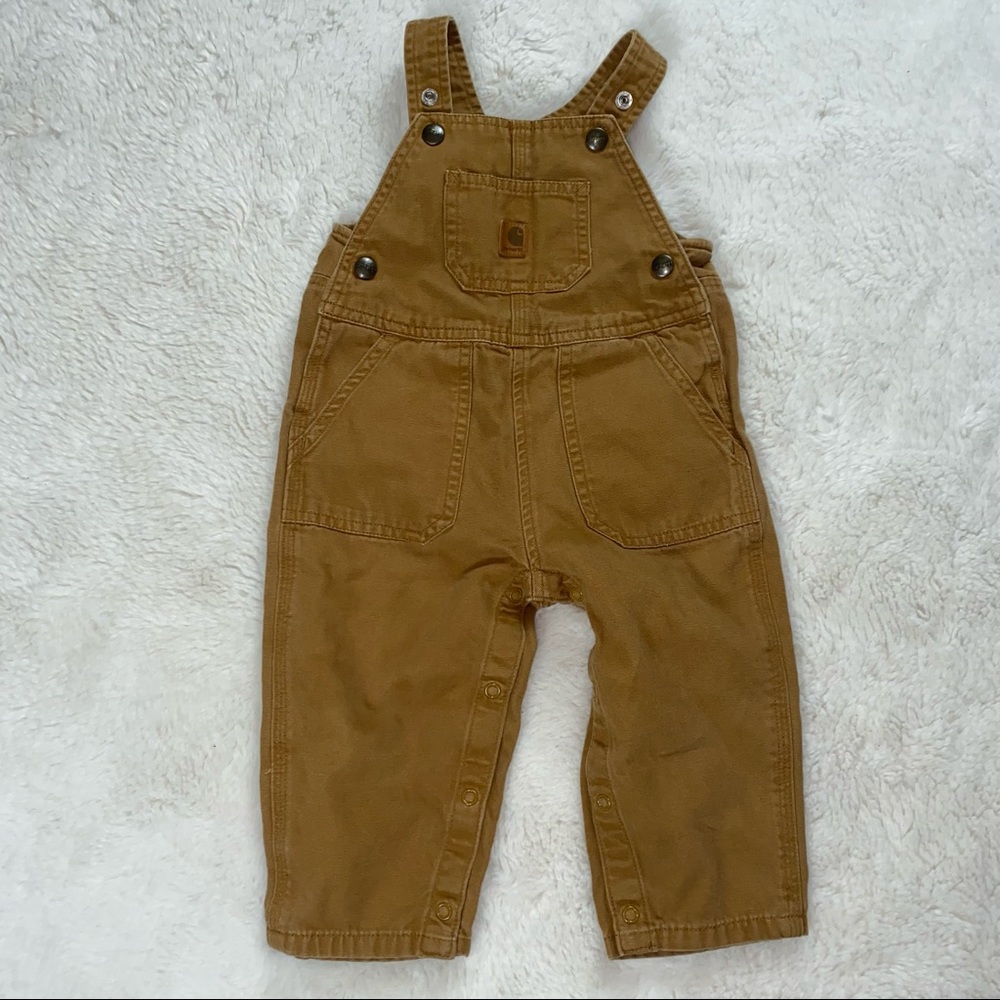 Carhartt Toddler Snap Bibs 18 Months